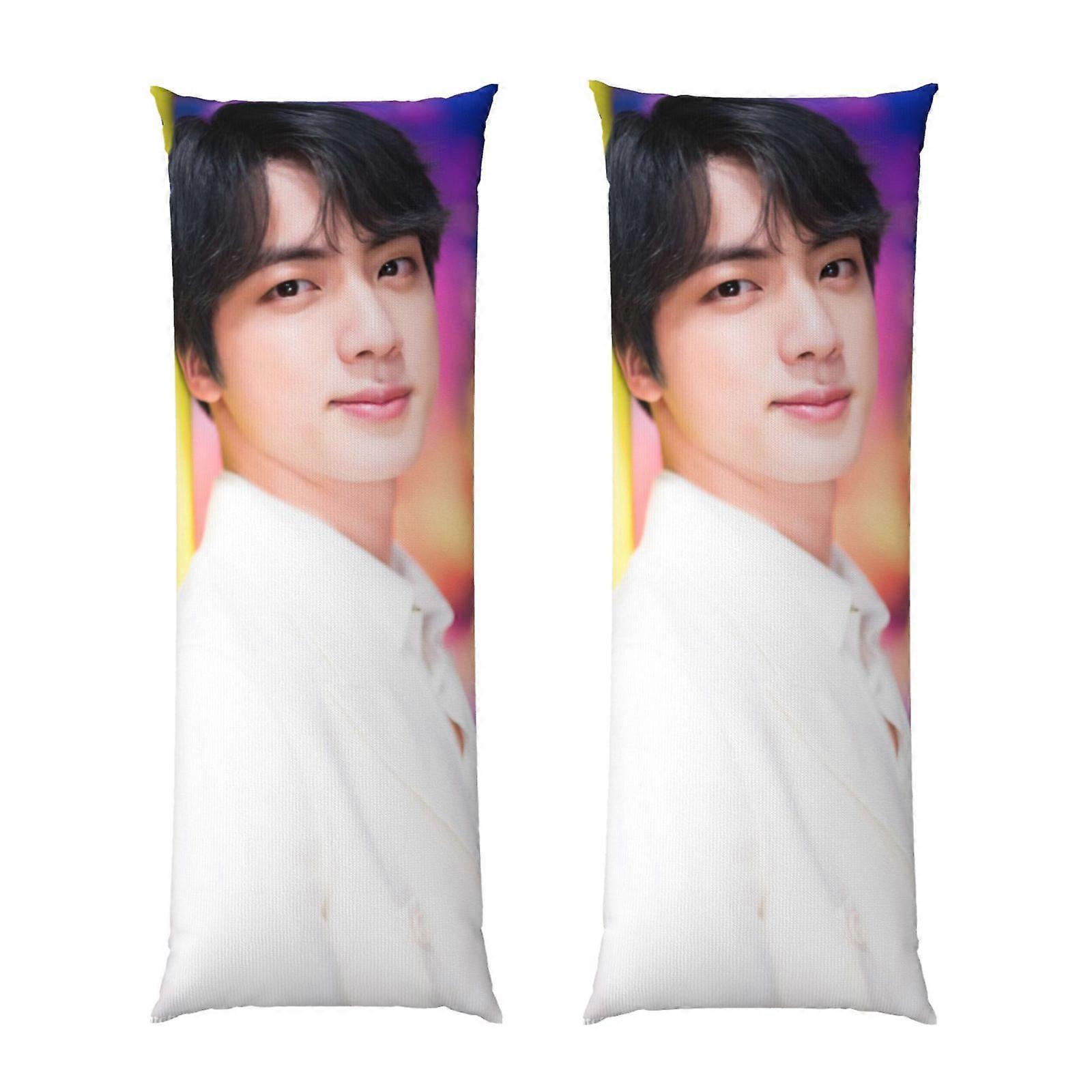 BTS Jin (48) Lichaam kussensloop BTS Jin (48) Full Size Kussensloop-ML1133