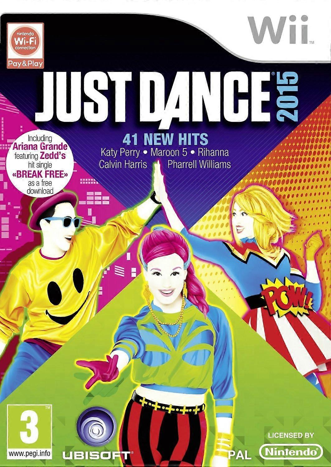 Wii Just Dance 2015 Pegi-klassad - PAL