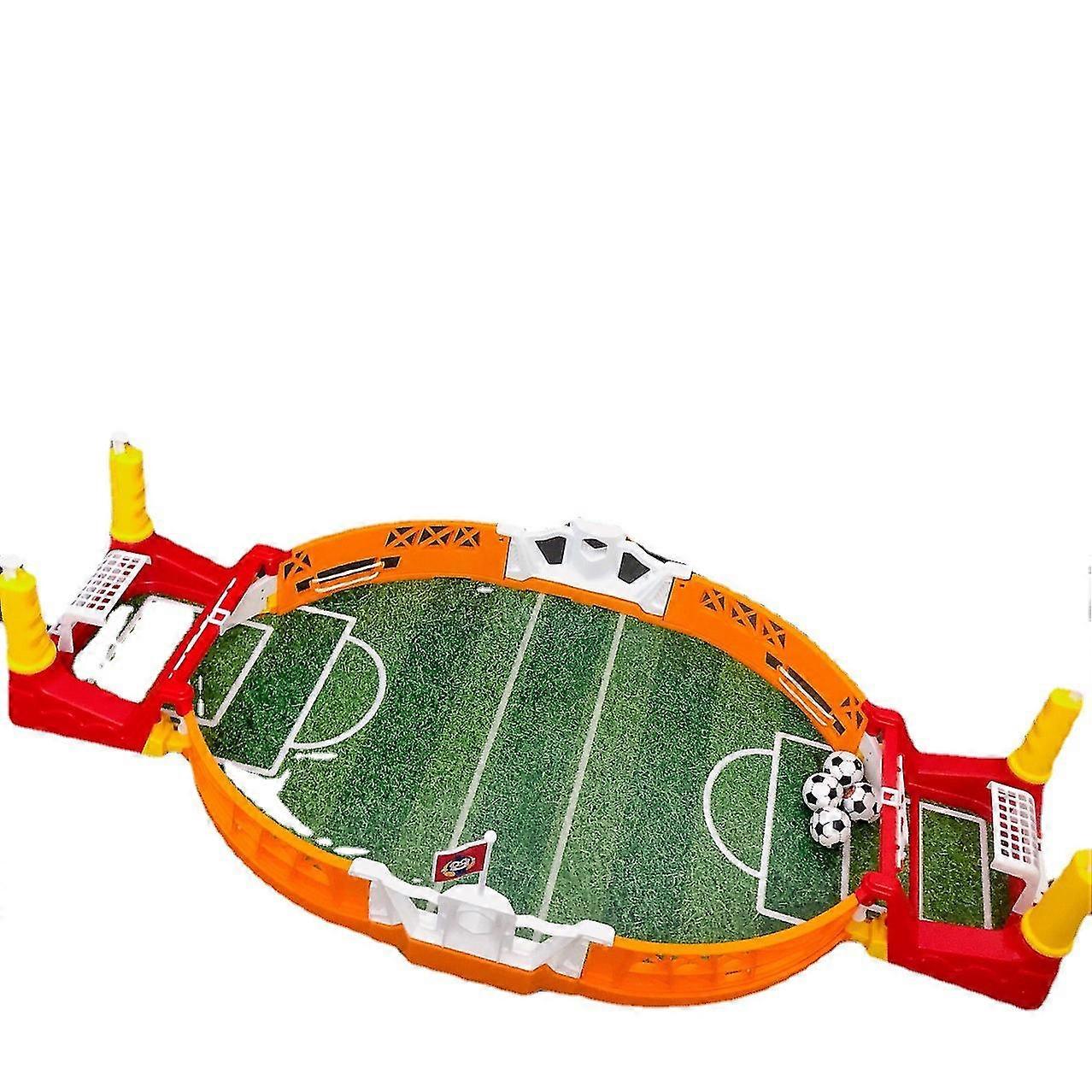 Mini Football Tabletop Arcade Game Table Soccer Playset Interactive Toy For Chilidren