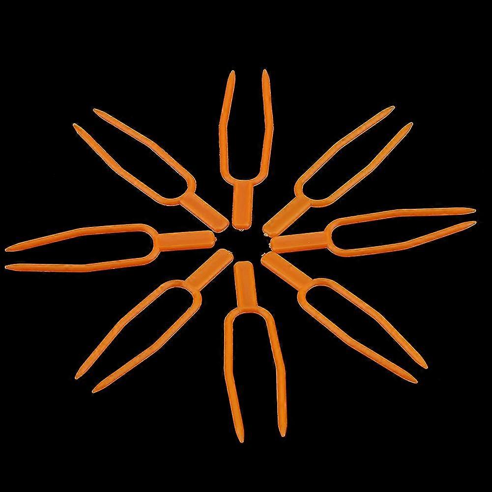 100Pcs Garden Plant Fixing Clips Resusable Stolon Melon Vines Securing Fixer Tool