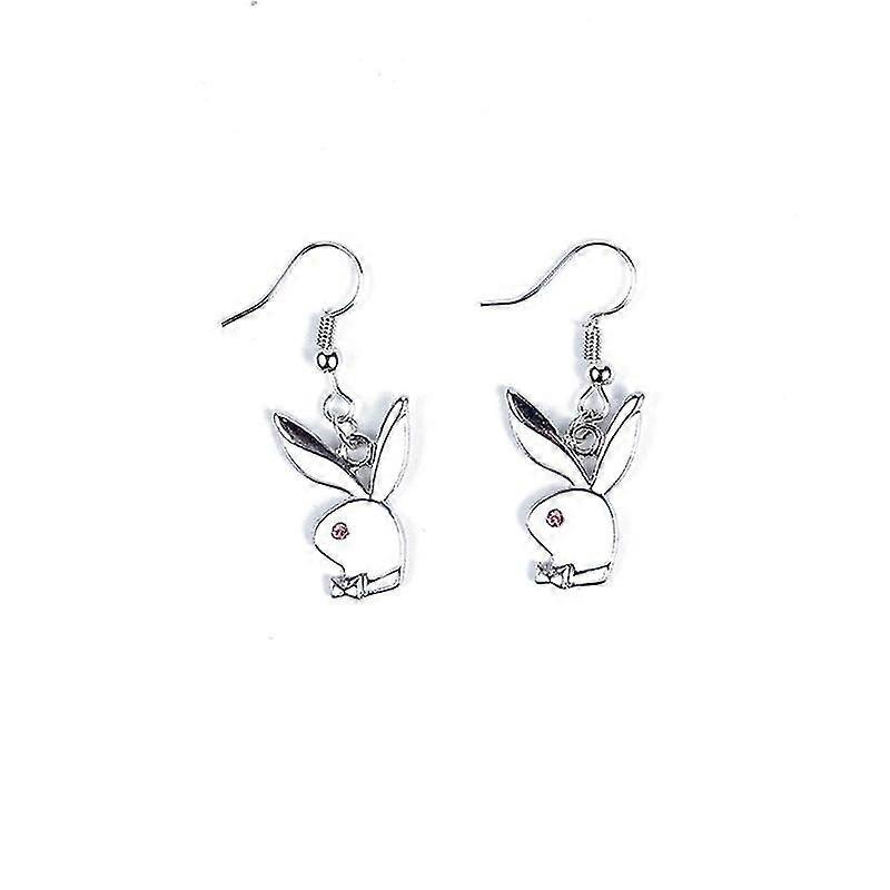 Acier chirurgical - Zircon Lovely Rabbit, anneau de nombril et pendentif