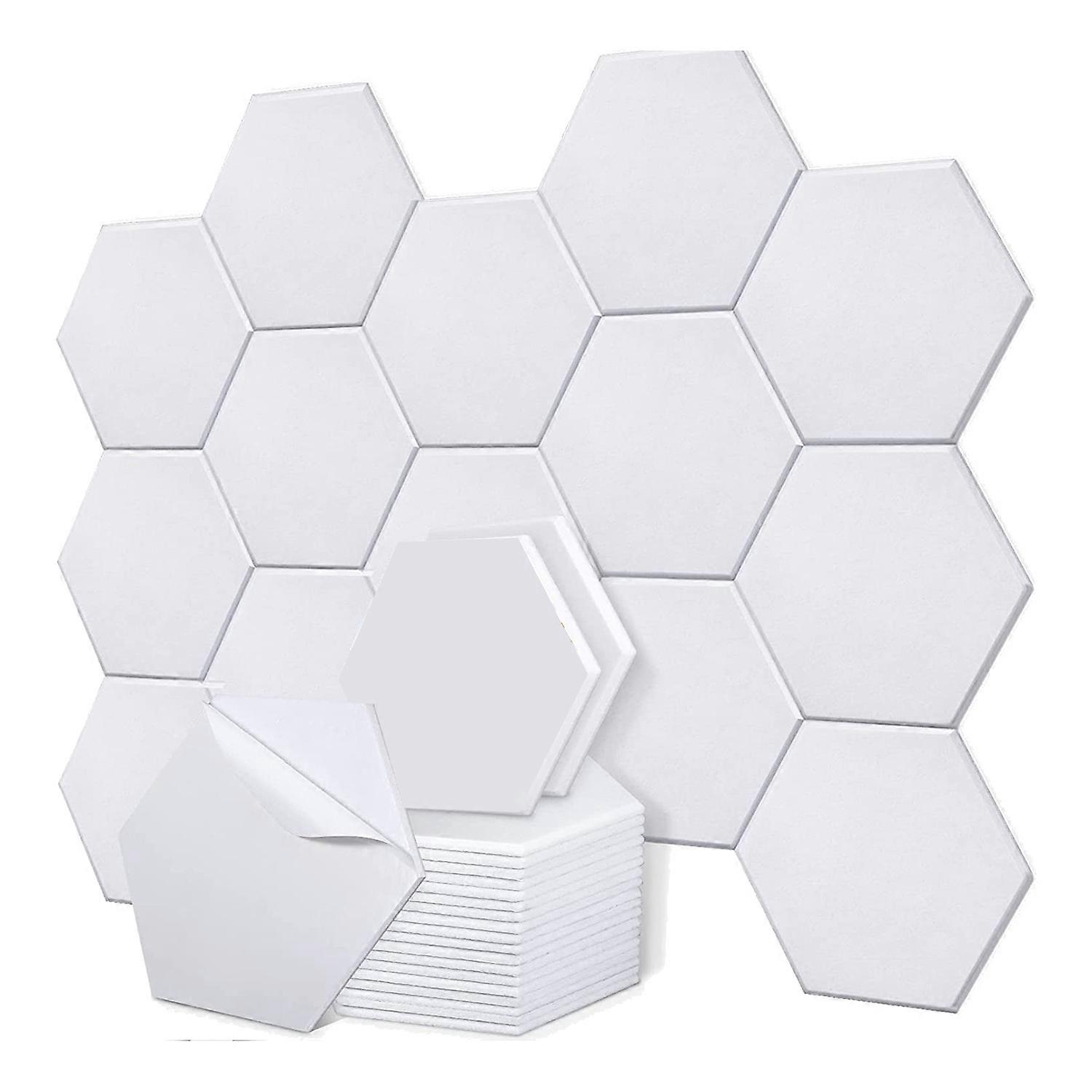 18 Packung selbstklebende Akustikplatten Schalldichte Wandpaneele 12 x 10 x 0,4 Zoll Akustikbehandlungsplatte
