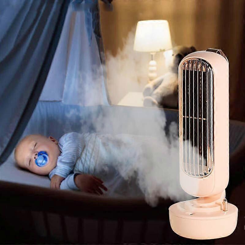 Three Wind Speeds Multifunctional Fan Humidifier 2-in-1 Usb Mini Spray Fan Portable All-in-one Humidifying Fan