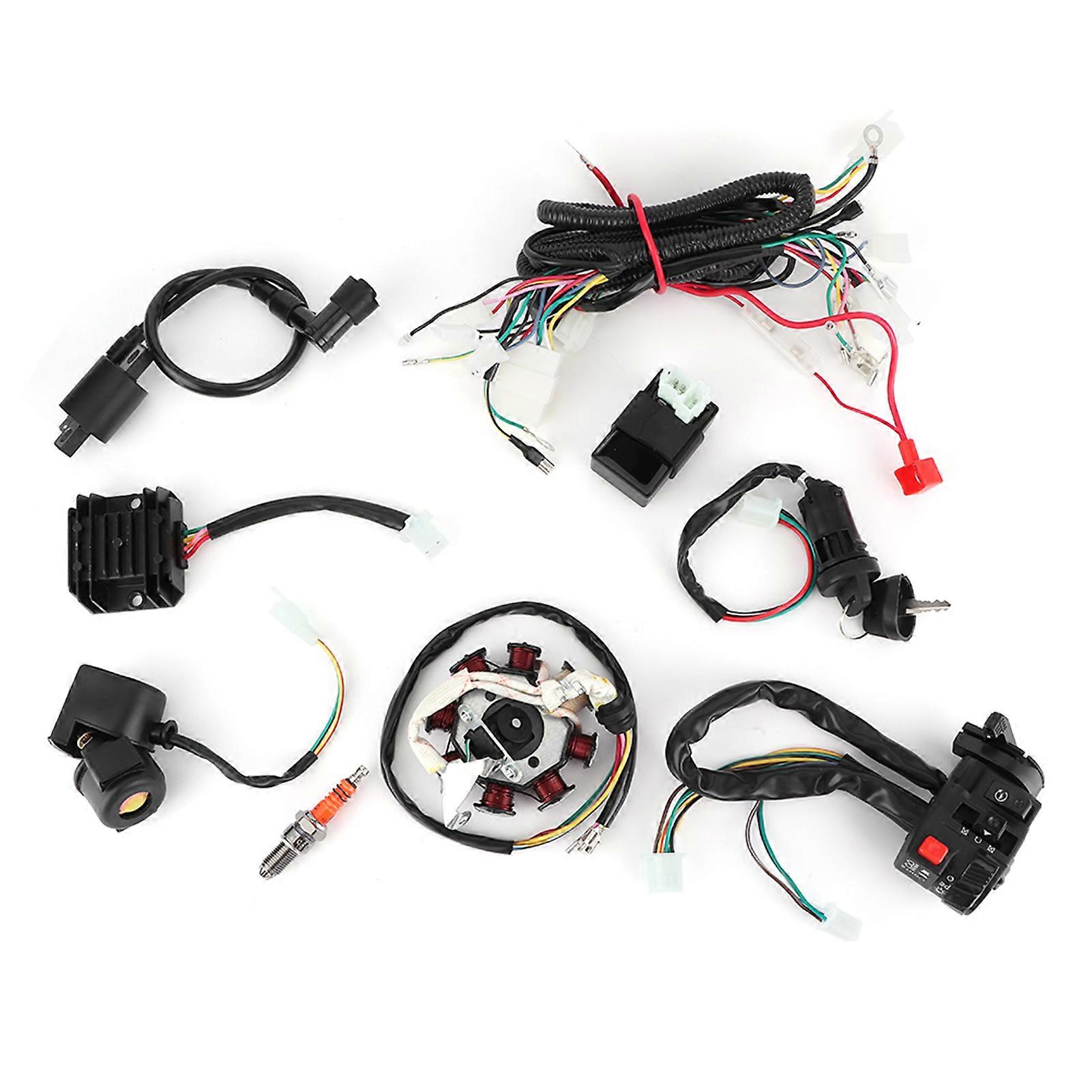 Caja Eléctrica De 6 Pines CA Para ATV Quad Buggy – Compatible Con 150cc, 200cc, 250cc, 300cc