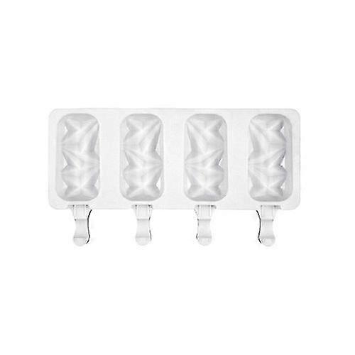 Silicone Geometric Ice Cream Tray