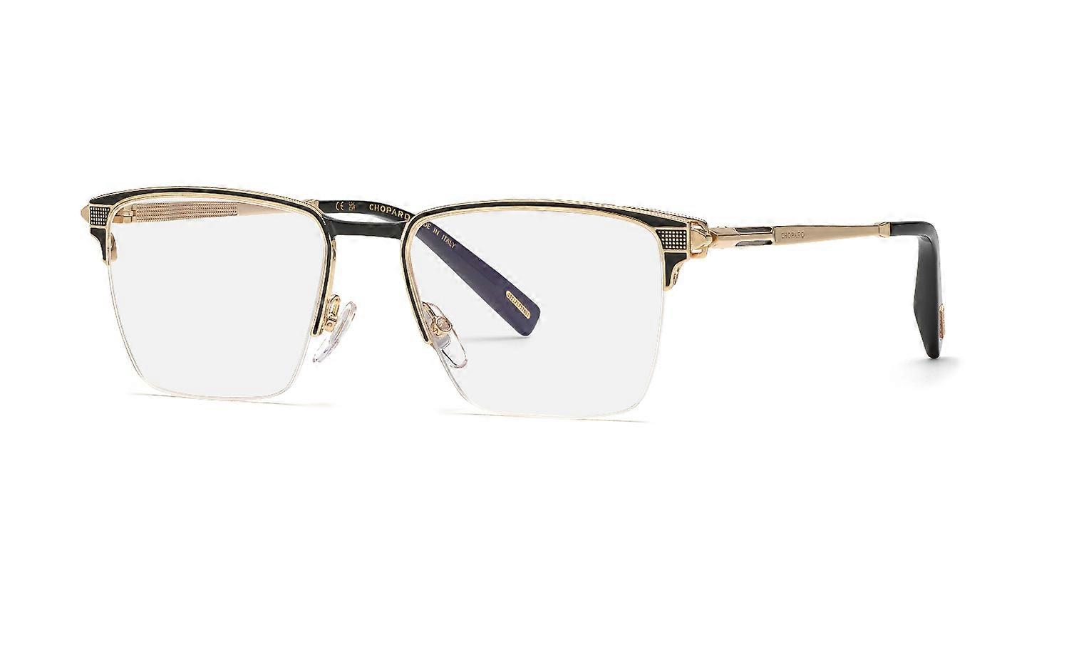 Eyewear Frames Chopard VCHL20 0301 ORO ROSE' LUC.C/PARTI Black LUC 54/19/145 MAN