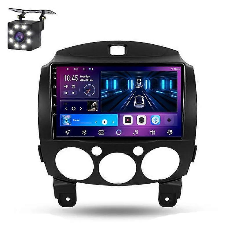 Car Multimedia For Mazda 2 DE 2007 - 2014 Radio Player Carplay Navigation Auto