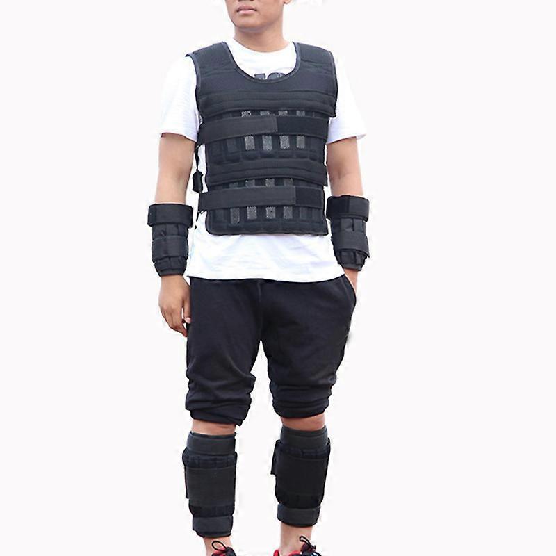 20kg Weighted Vest Adjustable Loading Weight Jacket Exercise Weightloading Vest
