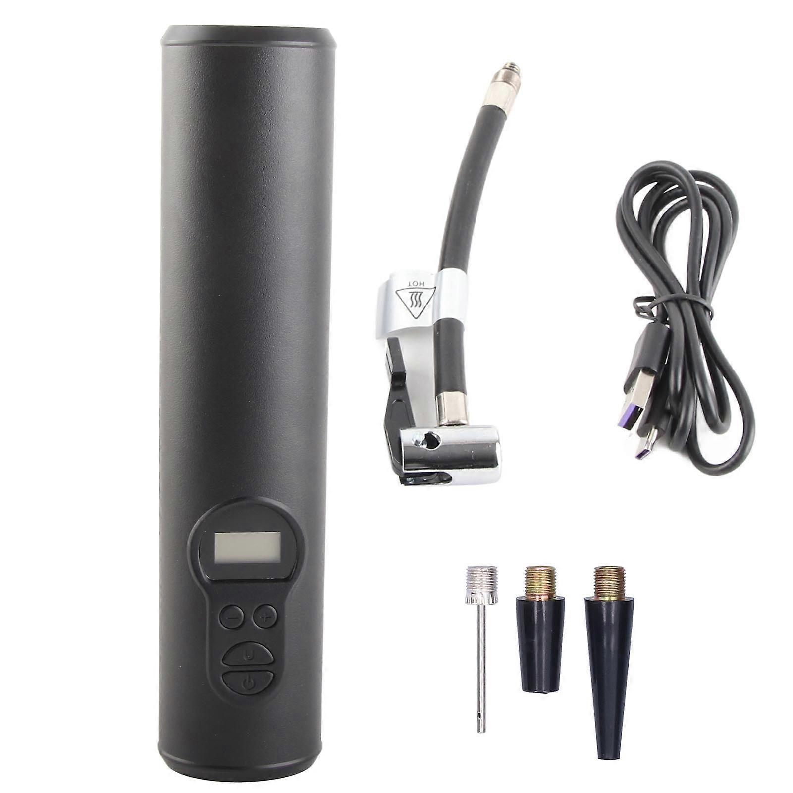 For Tire Inflator Hand Held Wireless LCD Cordless Inflatable Pump Portable Air Compressor 12V