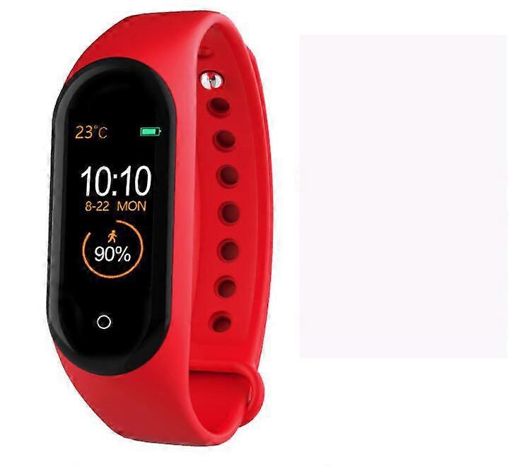 M4 color screen smart heart rate IP67 sports Bluetooth bracelet