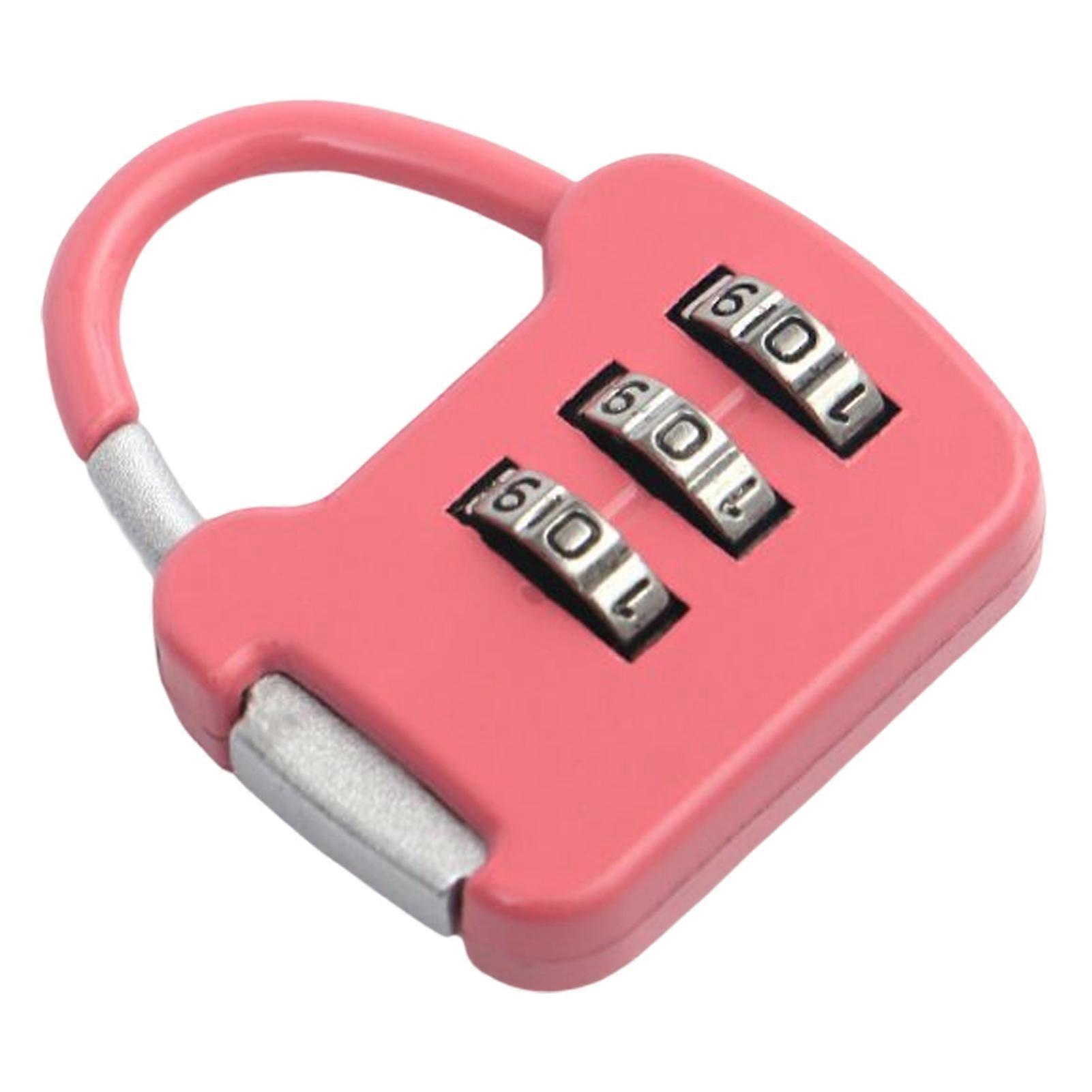 3-Digit Combination Lock Heavy Duty Locking Mechanism for Gym File Cabinet Luggage