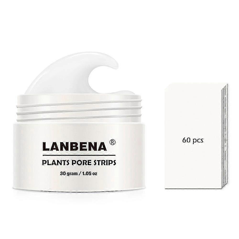 Lanbena Blackhead Remover Κρέμα Χαρτί Πόρων Πόρων Strip Μύτη Ακμή Καθαρισμός Fk