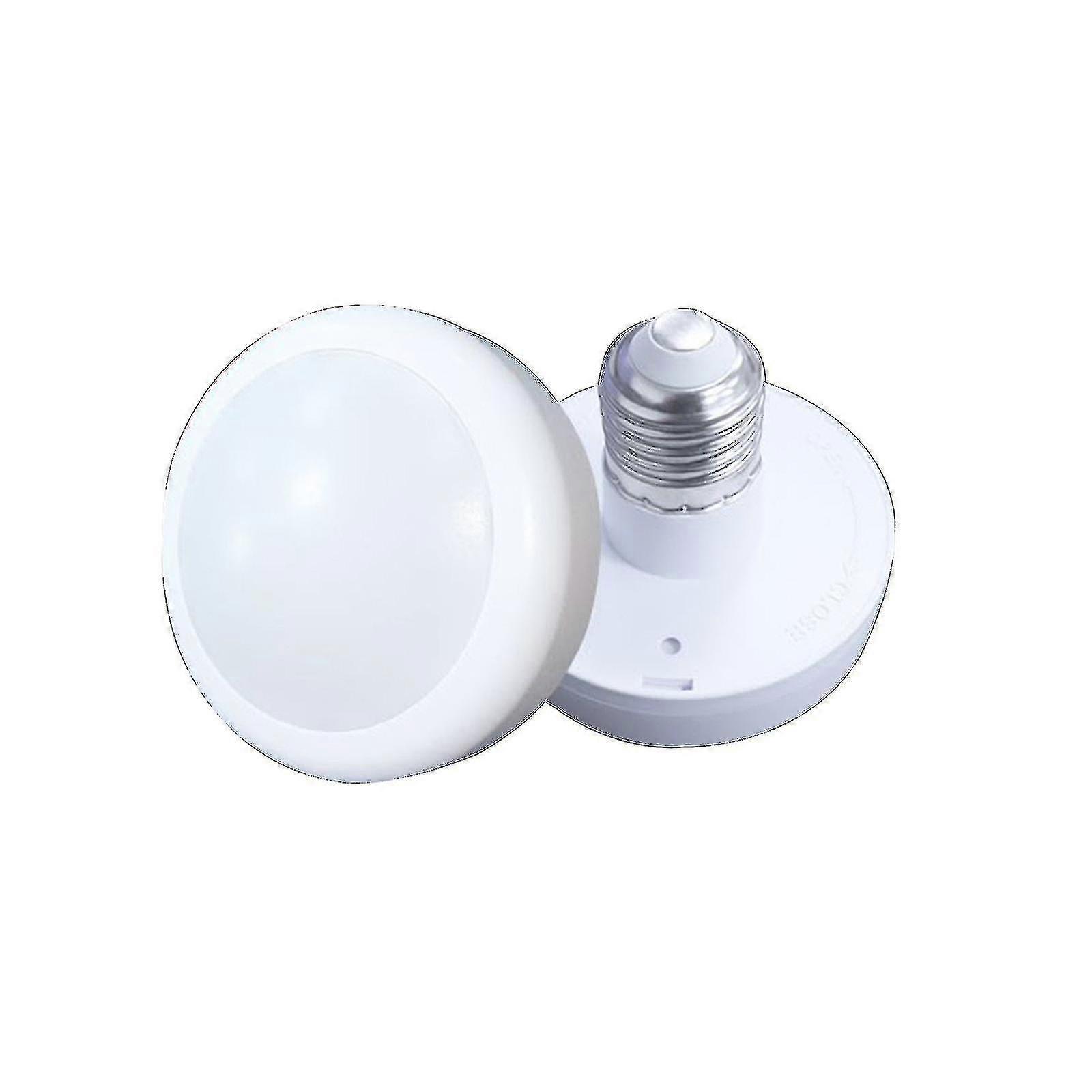 Battery Operated Light Bulbs With Remote, 13 Color Rgb 3aa Battery Powered Led Puck Light With E26 Screw, Wireless Timer Dimmable Led Bulbs For No Ele