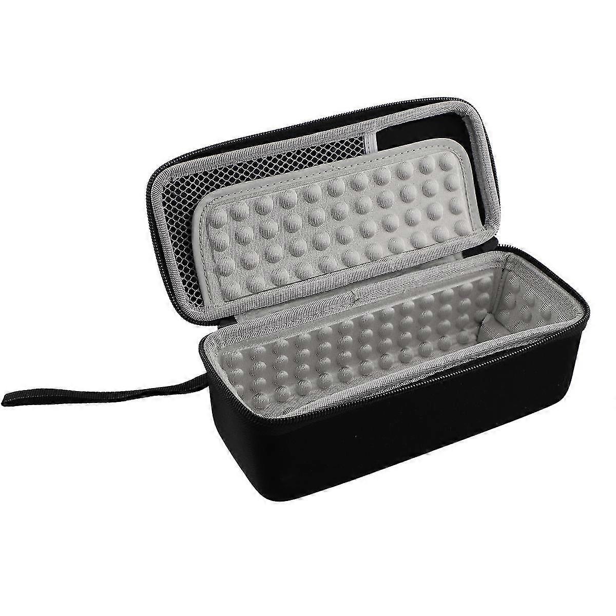 For Flip 6 Case Bag Wireless Bluetooth Speaker EVA Hard Portable Travel Protective Box Shockproof Black & Gray