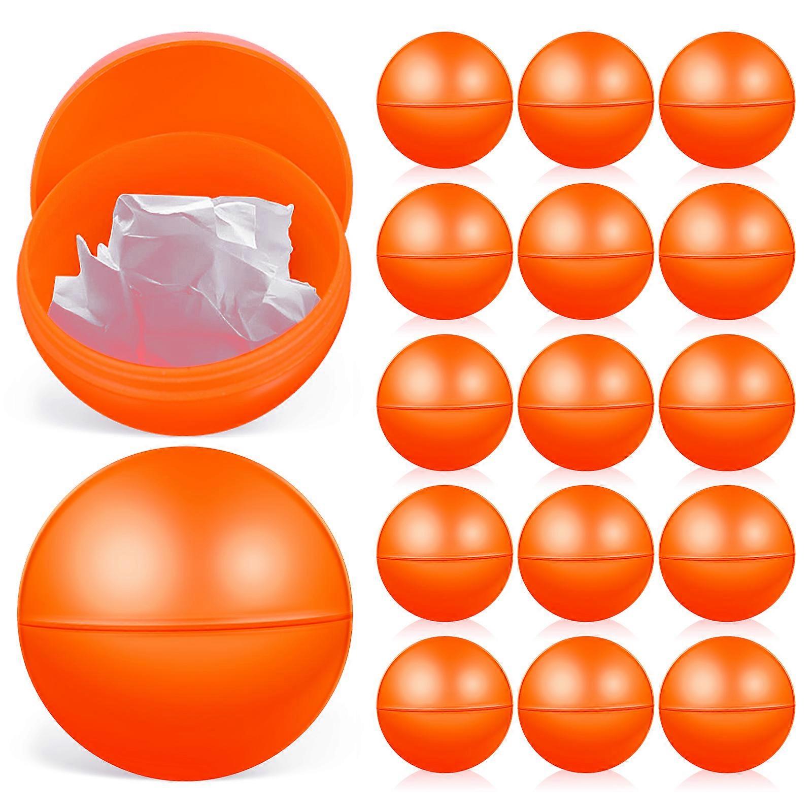 25 Pcs Lottery Balls Raffle Balls Round Balls Plastic Hollow Openable Game Balls Props