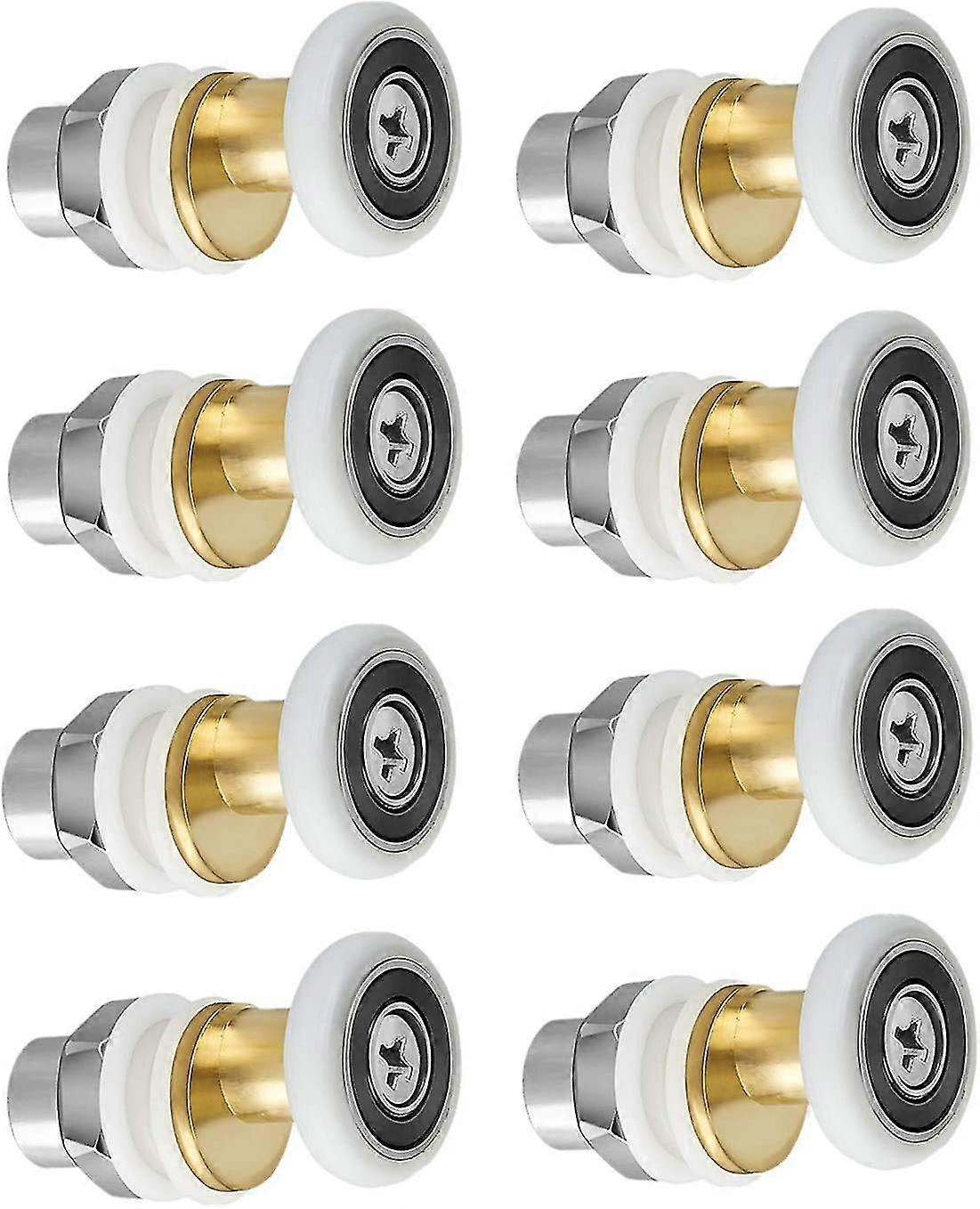 Shower Door - Roller Caster Wheel Sliding Rollers Door Roller Replacement Wheel 8pcs 20mm