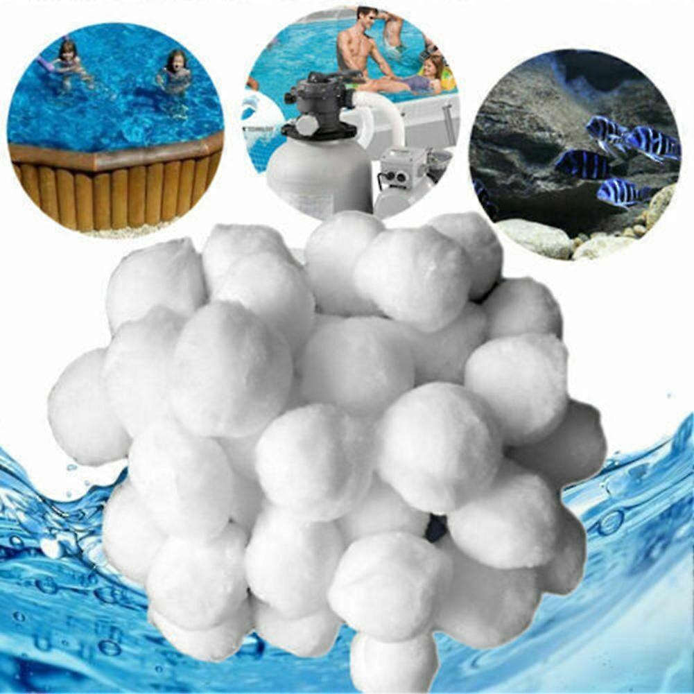 700/500/200g 1 Bag Filtersand Quarzsand Sandfilter Cotton Pool Filter Balls KAESI