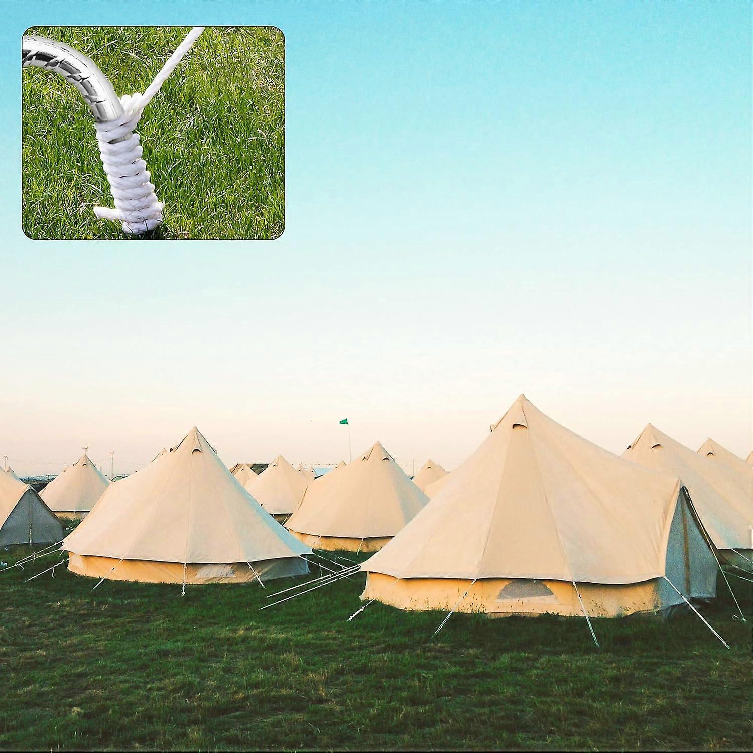 Trampolinpfähle Aus Verzinktem Stahl – 40,6 Cm Bodenanker Für Trampoline, Zelte, Zäune & Gartendeko, Robust Und Wiederverwendbar