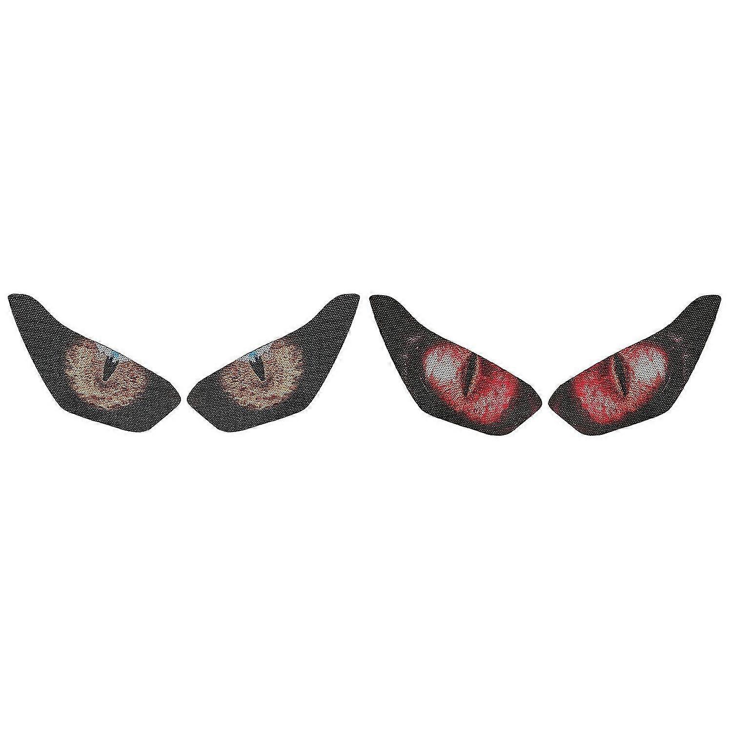 4 Pcs Motorcycle Accessories Headlight Protection Sticker For Xmax 300 Xmax 250 2017-2018, 2 Pcs 04