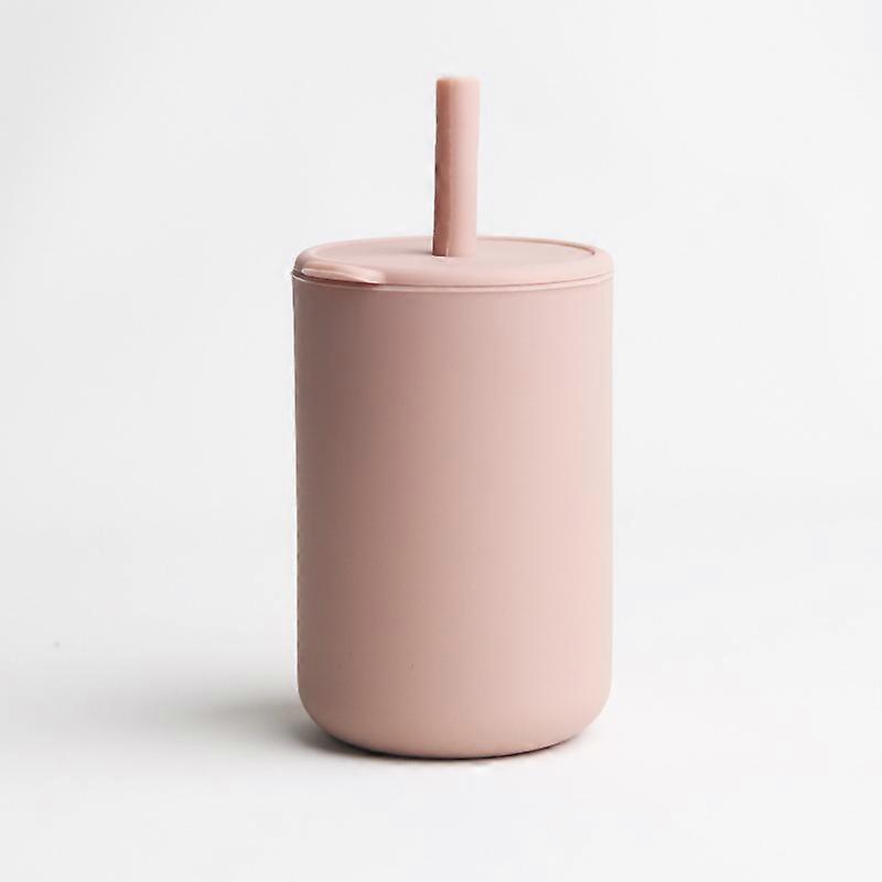 Silicone Toddler Baby Training Cup with Straw