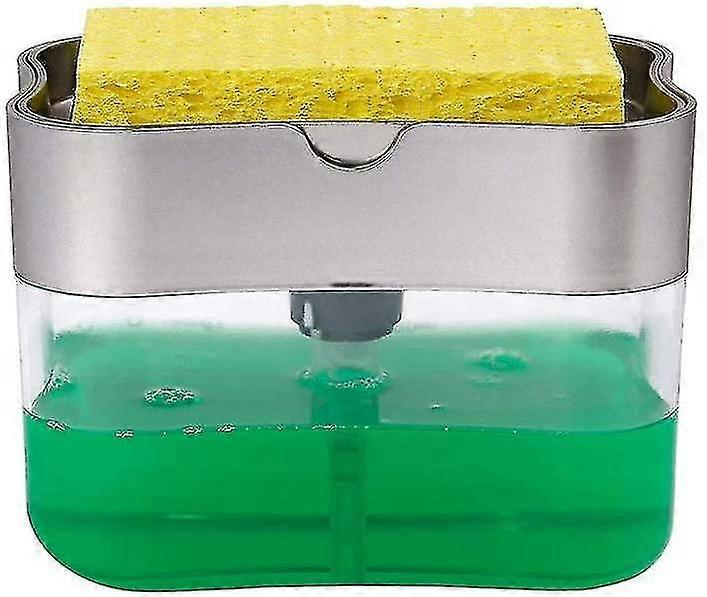 Liquid Soap Dispenser Set, Foaming Plastic Elegant Hand Pump Dispenser