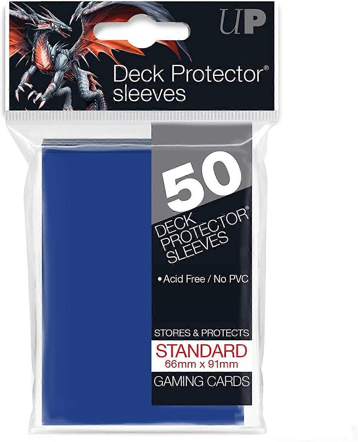 Standard Deck Protectors (50 Ct. In Box) - Blue