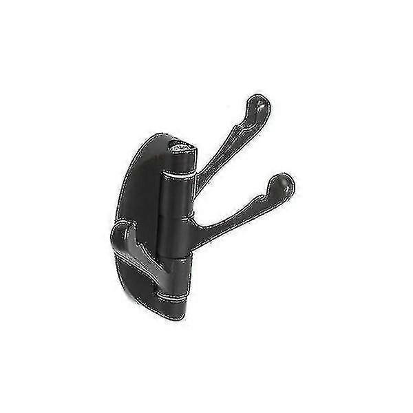 Foldable Hook Clothes Hook Bathroom Hardware Towel Hanger Robe Hook Retro Dual Prong Coat Hooks