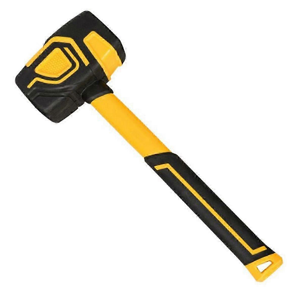 Multifunctional Rubber Hammer Ceramic Tile Soft Rubber Tapping Hammer Professional Hand Tools For Construction Workers