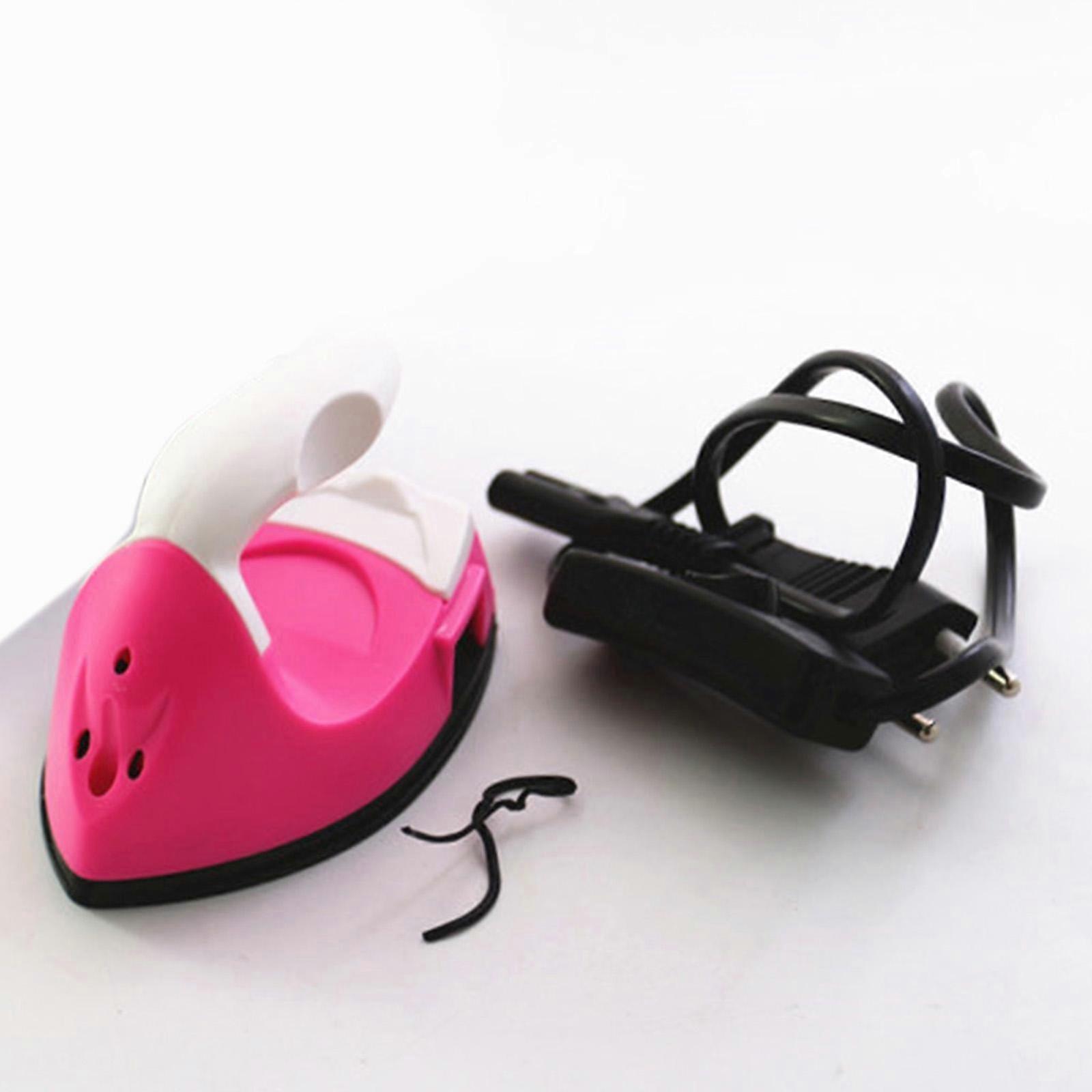 DIY small iron heat press machine iron on Doll costume paste