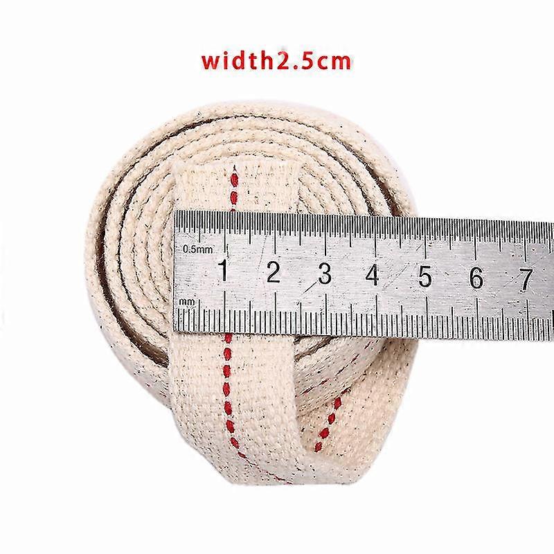 Lampe au kérosène de 1m Mèche tressée Mèche en coton plat Lampe à huile Mèche pour lampe à huile