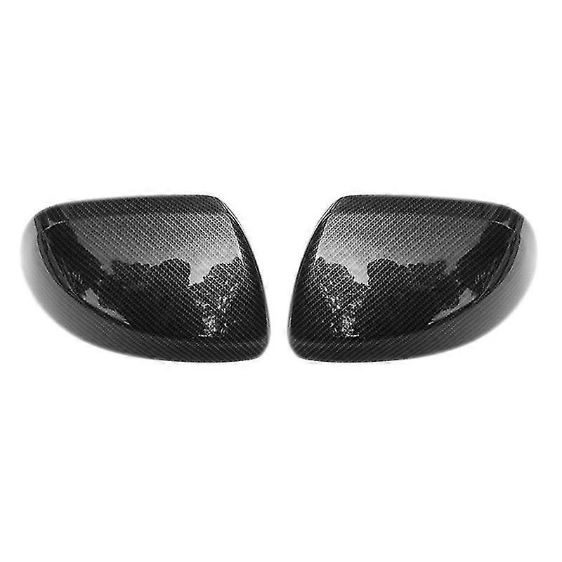 per Vito W447 2014-2018 Copri specchietto retrovisore esterno in fibra di carbonio ABS Copri specchietti retrovisori laterali