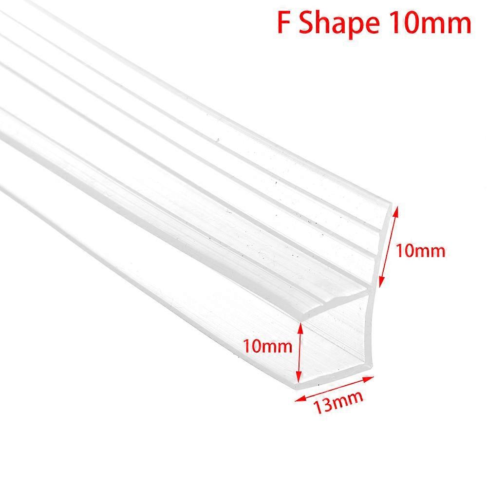 1M 6-12mm Silicone Rubber Window Glass Seal Strip F U h Shape Glass Door