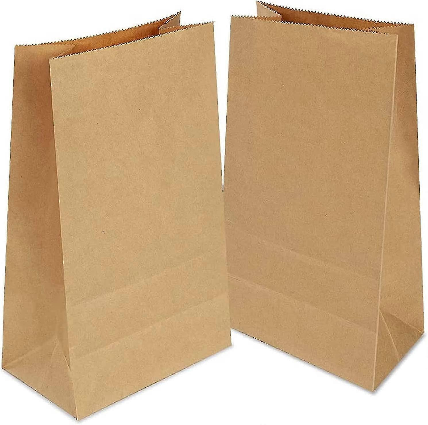 Packung mit 100 Kraftpapiertüten, die für Geburtstagsfeiern recycelt wurden