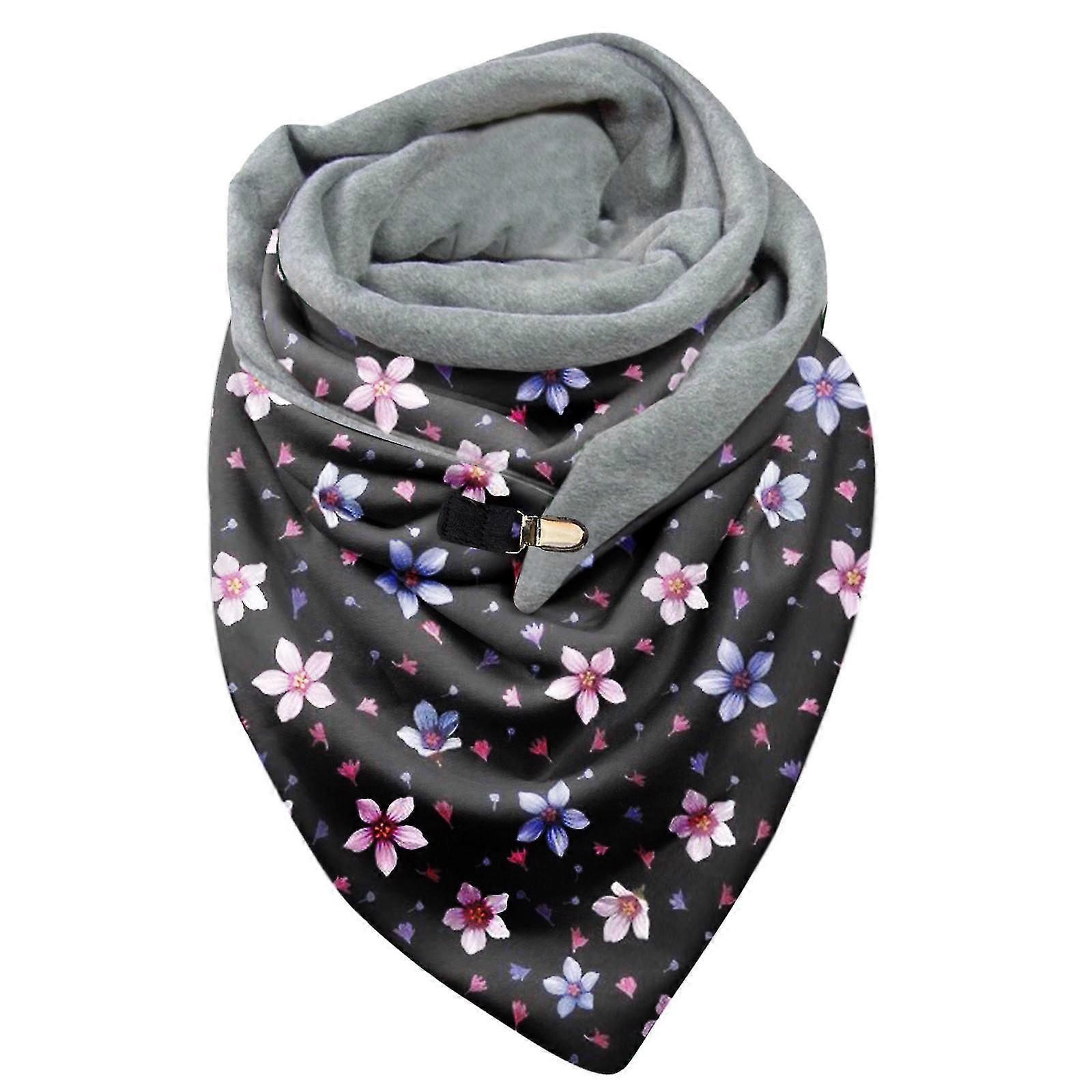 Femmes Impression Foulard Mode Écharpe Châle Polyvalent