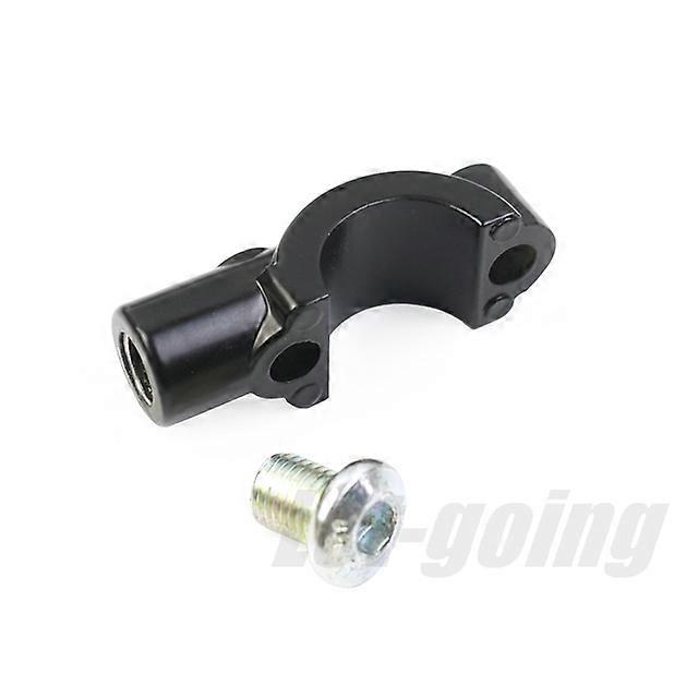 7/8 "22mm מחזיק מראה ידית עבור אופנוע אופניים משאבת בלם תיקון מושב M8 M10 תמיכה בסיס מראה אוניברסלי אדום שחור אפור