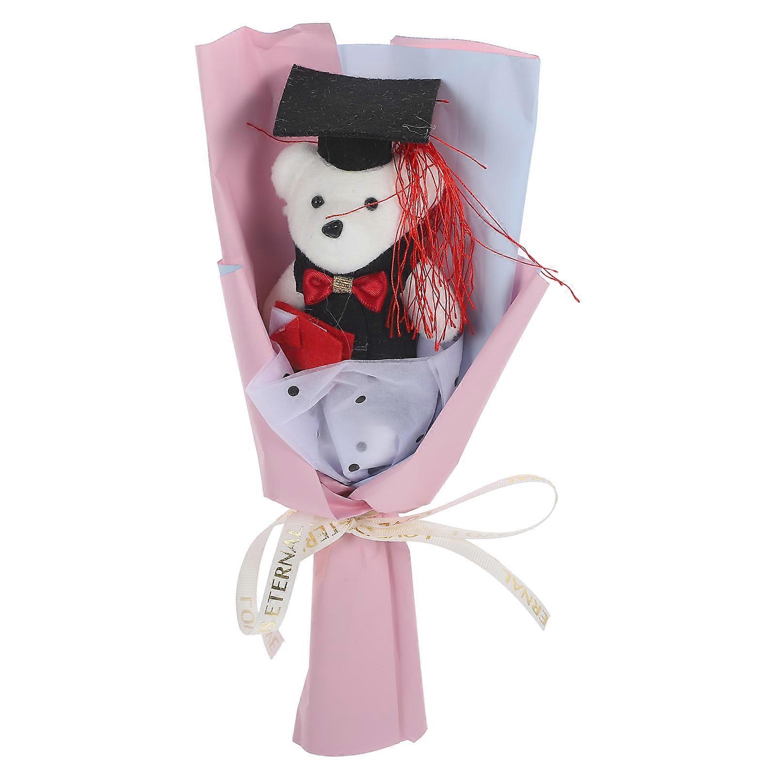 Plüschbär Blumenstrauß Graduation Bär Blumenstrauß Graduation Saison Geschenk Party Gunst