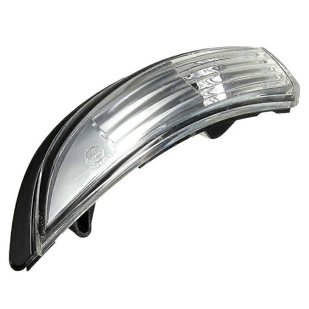 White Left Reversing Mirror Steering Lamp Rearview Mirror Steering Lamp Without Bulb Suitable For 2