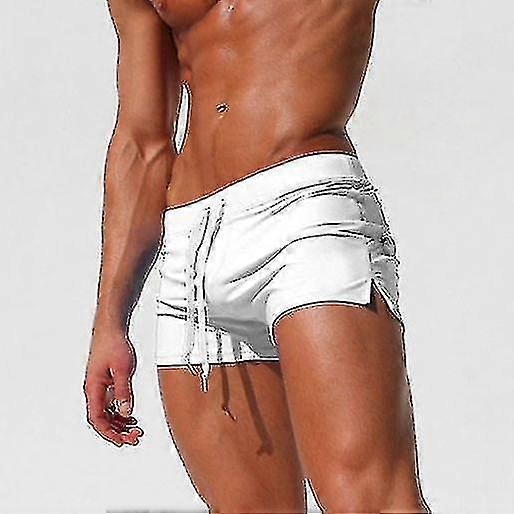Sommaren 2023 Nya badkläder Män Briefs Badbyxor Sunga Hot Baddräkt Simma Beach Shorts Maillot De Bain Mayo A