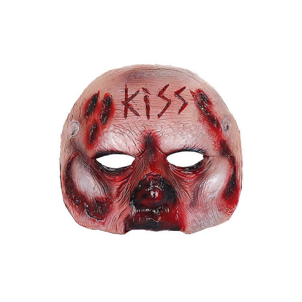 Zombies Mask PU Foam Half Face Cover Halloween Cosplay Prop