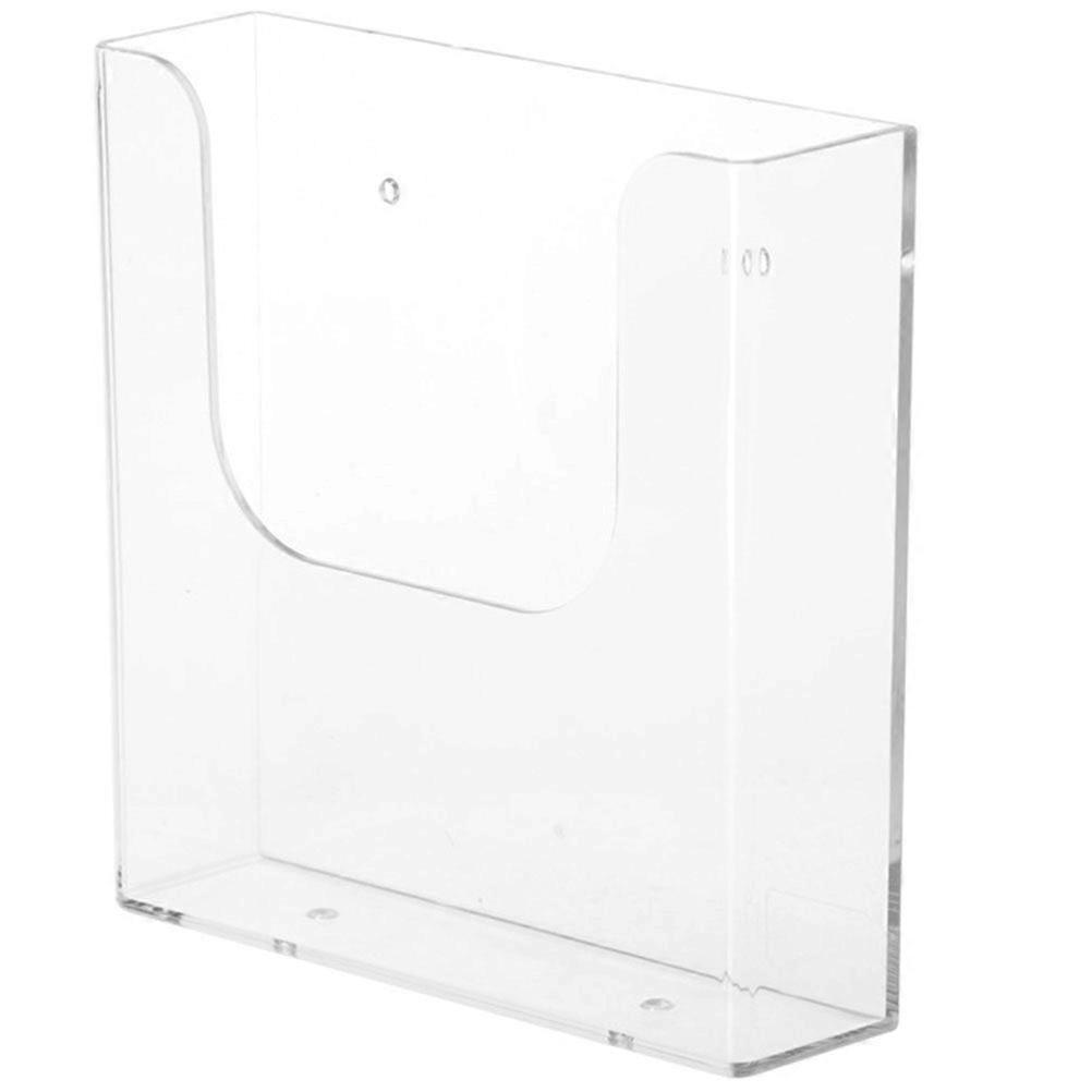 Wall-mounted Document Organizer Practical Plastic File Holder File Paper Rack for Office