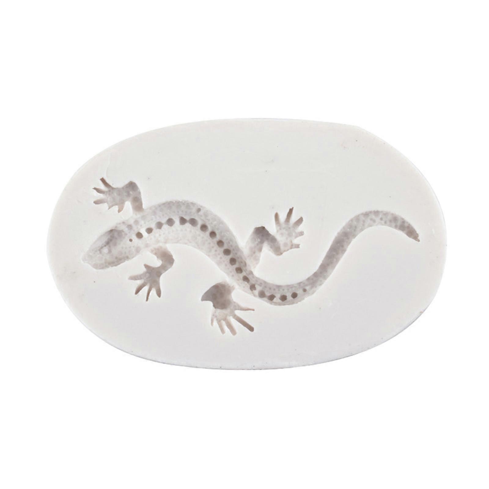 DIYヤモリの形のベーキングモールドバースデークッキーツールケーキデコレーションツール