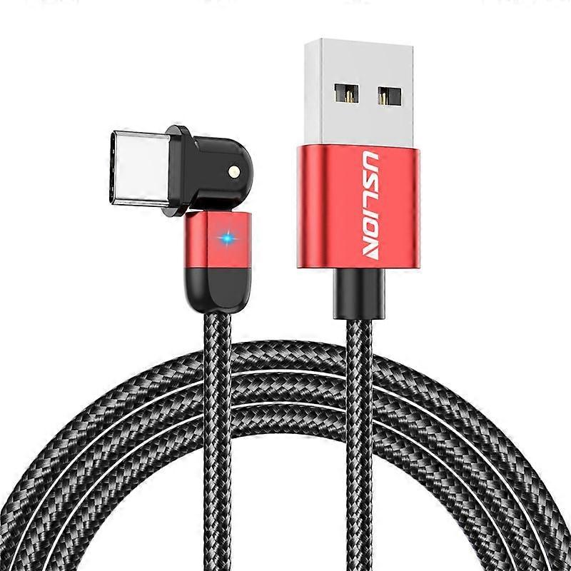 Type C USB Cable USB-C 3A Fast Charging For Samsung S10 S9 Xiaomi Huawei usb c Mobile Phone Data Cable 180 Rotation Cable