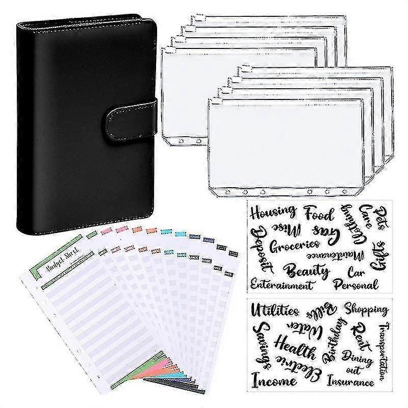 A6 Binder Budget Planner Notebook Covers Folder