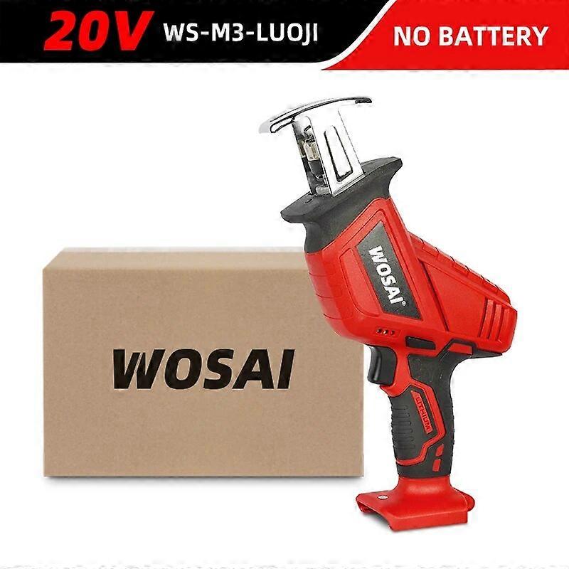 WOSAI QY Series Piła elektryczna posuwisto-zwrotna 20V Regulowana prędkość Piła łańcuchowa Piła akumulatorowa do cięcia drewna DIY Piły mechaniczne