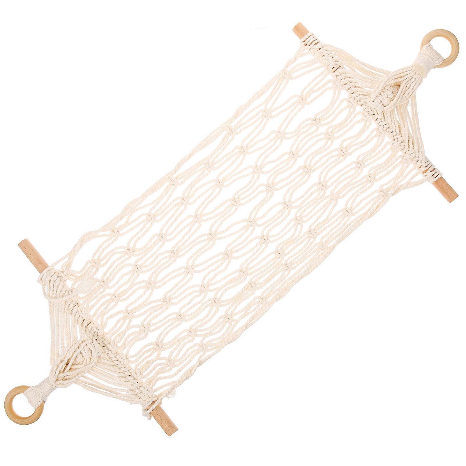 캐비닛 과일 채소 바구니 Macrame 바나나 바구니 아래 교수형 과일 해먹 주방