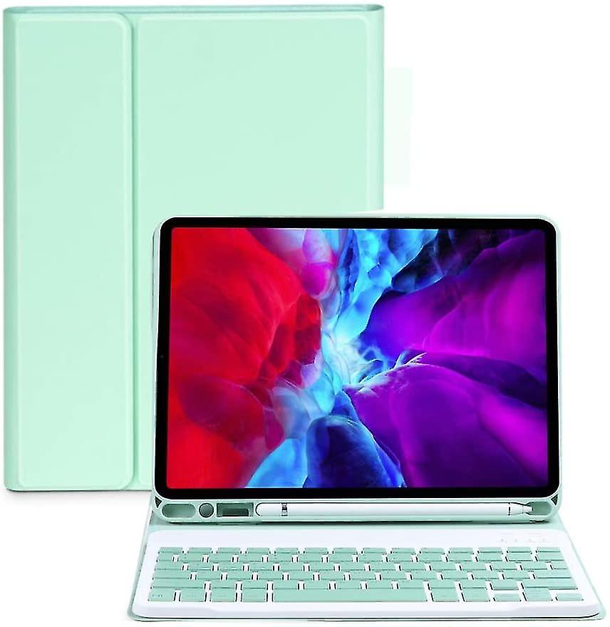 Bluetooth Keyboard Case For Ipad Detachable Slim Cover Built-in Pencil Holder