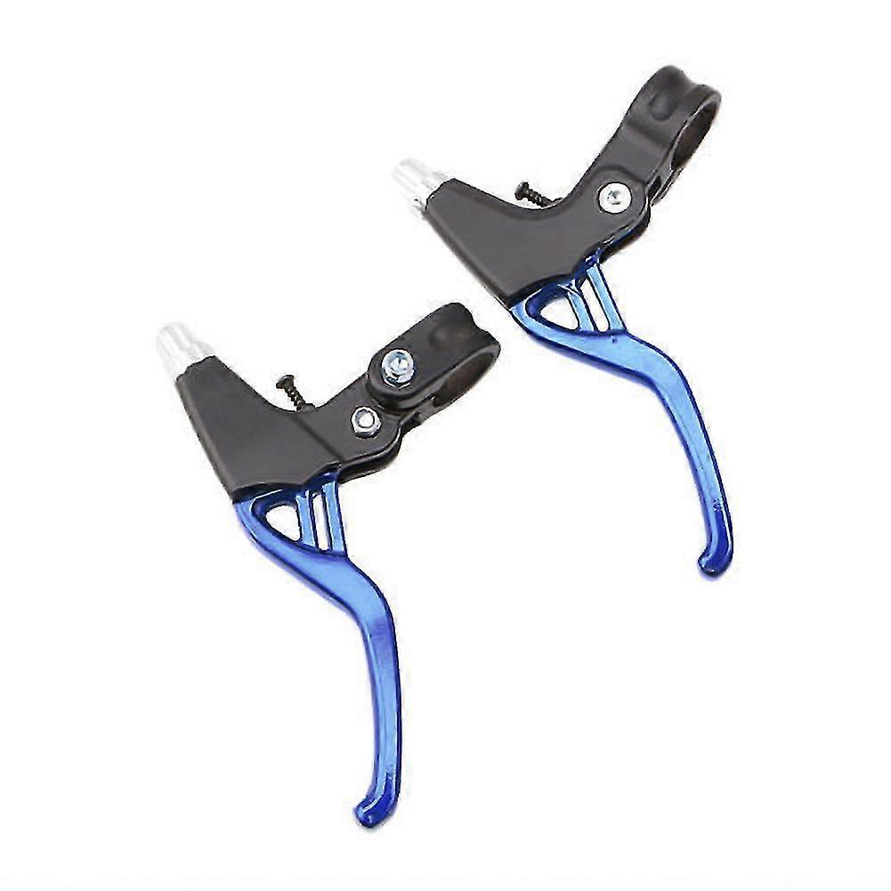 Aluminum Bicycle Cycling Brake Levers(2Pcs,Blue)