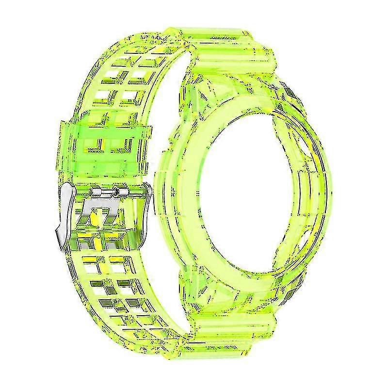 Reloj transparente Soft Silic Replacement S para reloj Gt2 46mm amarillo- Aespa