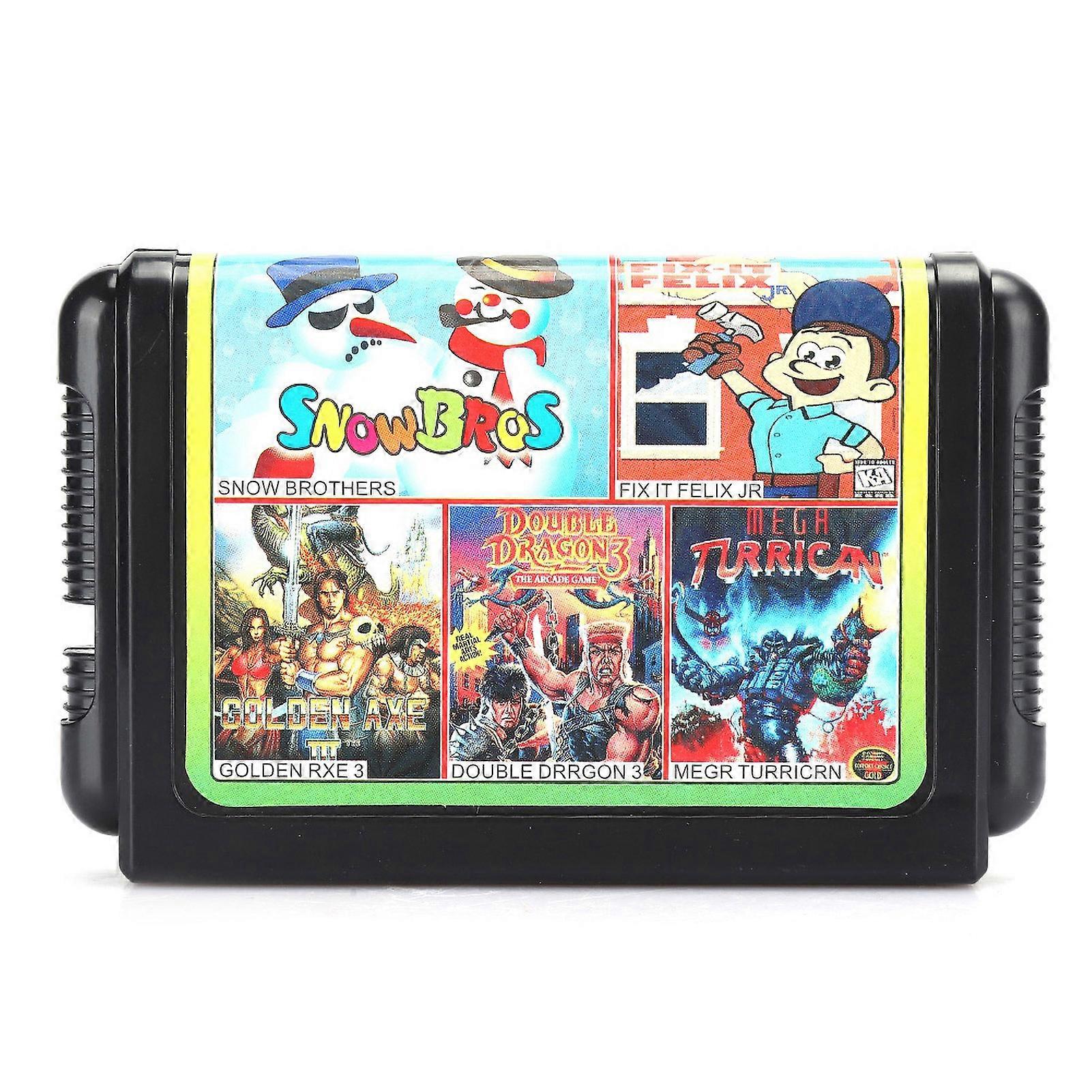 16-Bit Portable Large Capacity Game Card for Sega Gamepad Gaming AccessoriesTH16003