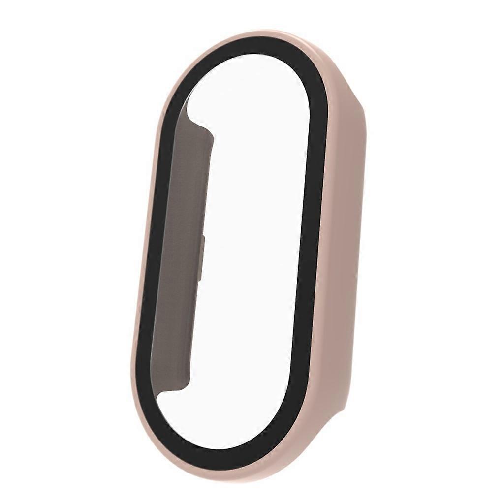 Dustproof Bumper-Screen Protector for Mi-Band 8 Housing Case Tempered Film+Shell